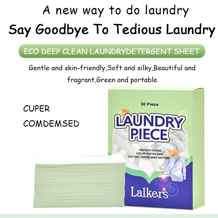 Claundry Detergent Sheet 30pcs